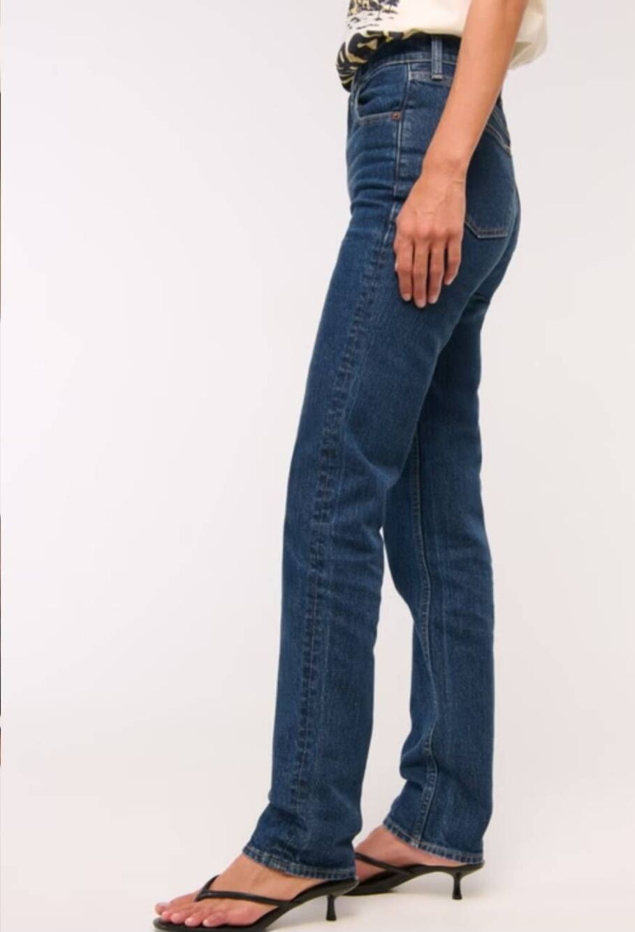 Abercrombie & Fitch Jeans Women's 26 Short Blue 90s Straight Ultra High Rise